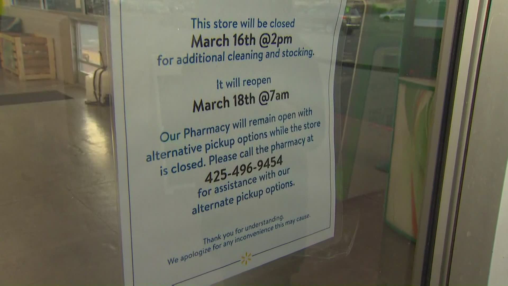 Worcester Walmart still closed for COVID-19 testing