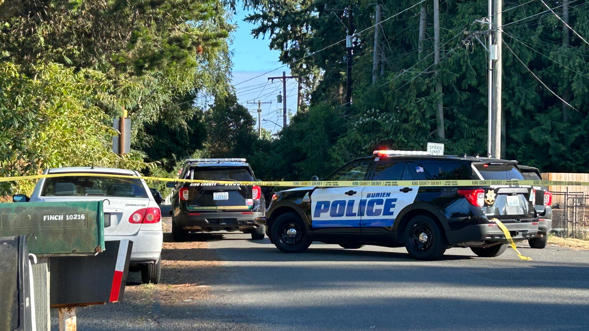 Suspect at large after stealing car with child inside | king5.com