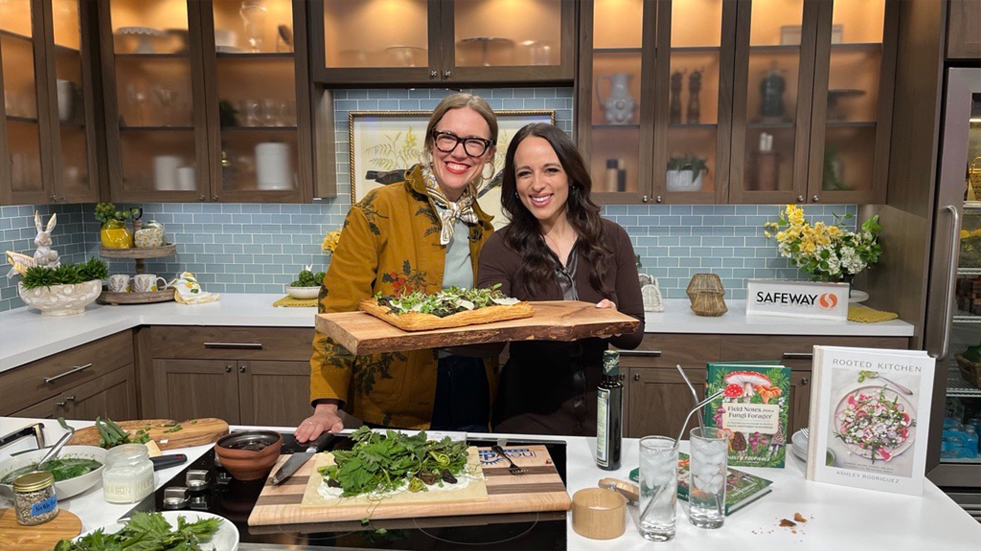 Cookbook author Ashley Rodriguez gives foraging tips and a delicious spring tart recipe. #newdaynw