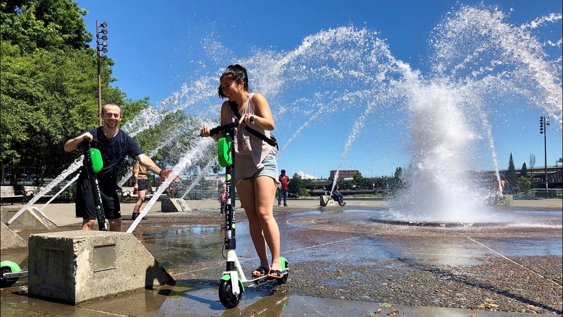 Seattle could reach 80 degrees Fahrenheit on Sunday for the first time this year, breaking a 34-year record for maximum temperature.