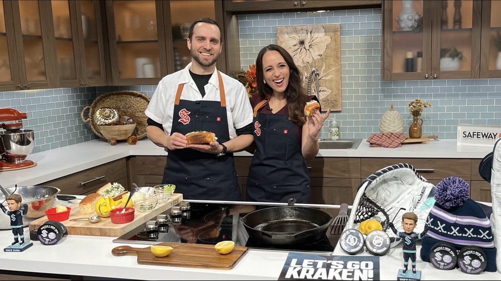 Chef Brandon Cathey shows us how to eat like an athlete with crab rolls ahead of tonight's game against Nashville. #newdaynw