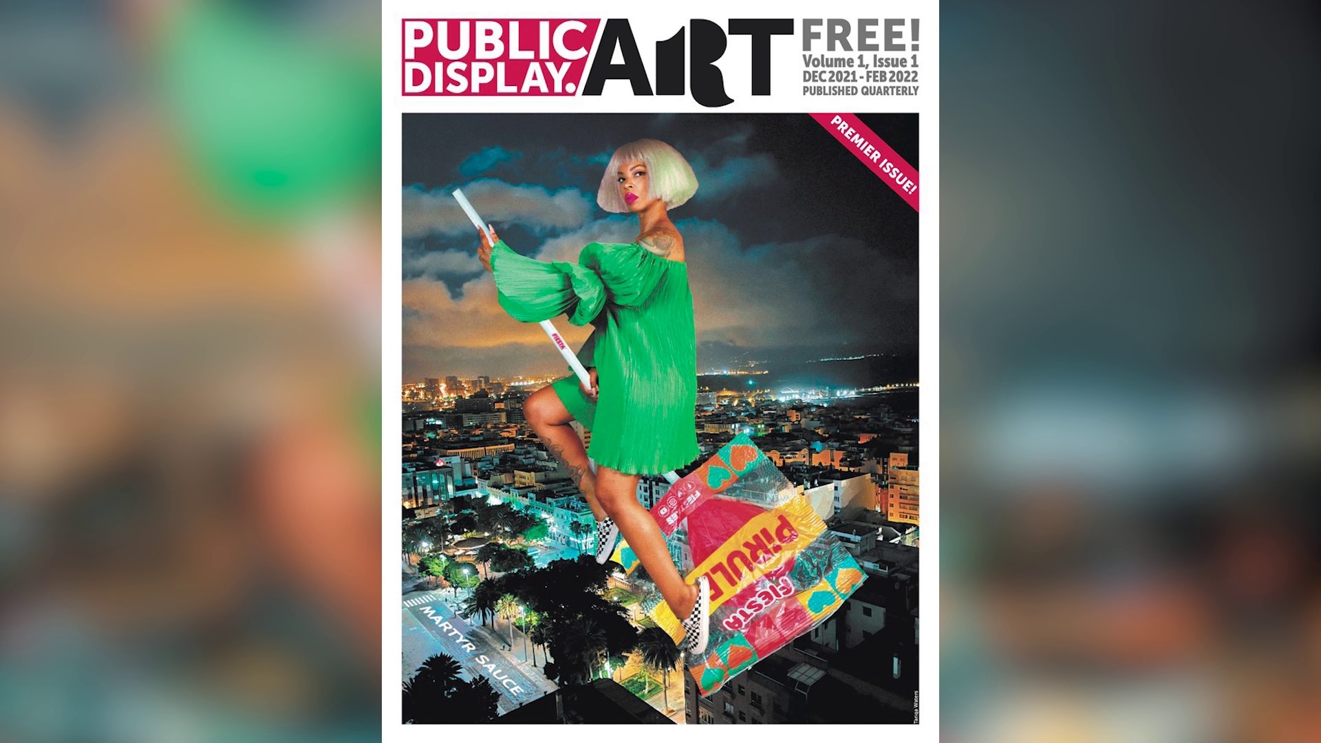 Public Display Art is an art newspaper that aims to promote local artist. #k5evening