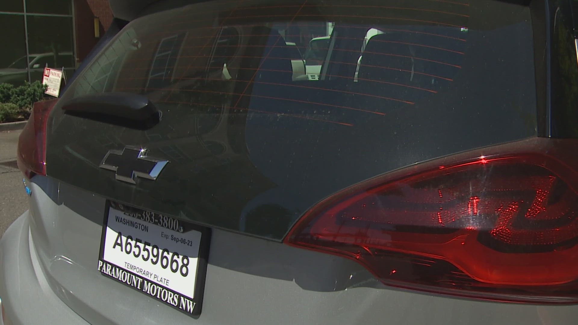 Bought a brand-new car? The Department of Licensing is going to start replacing temporary paper license plates with durable plates for the outside of your new car.