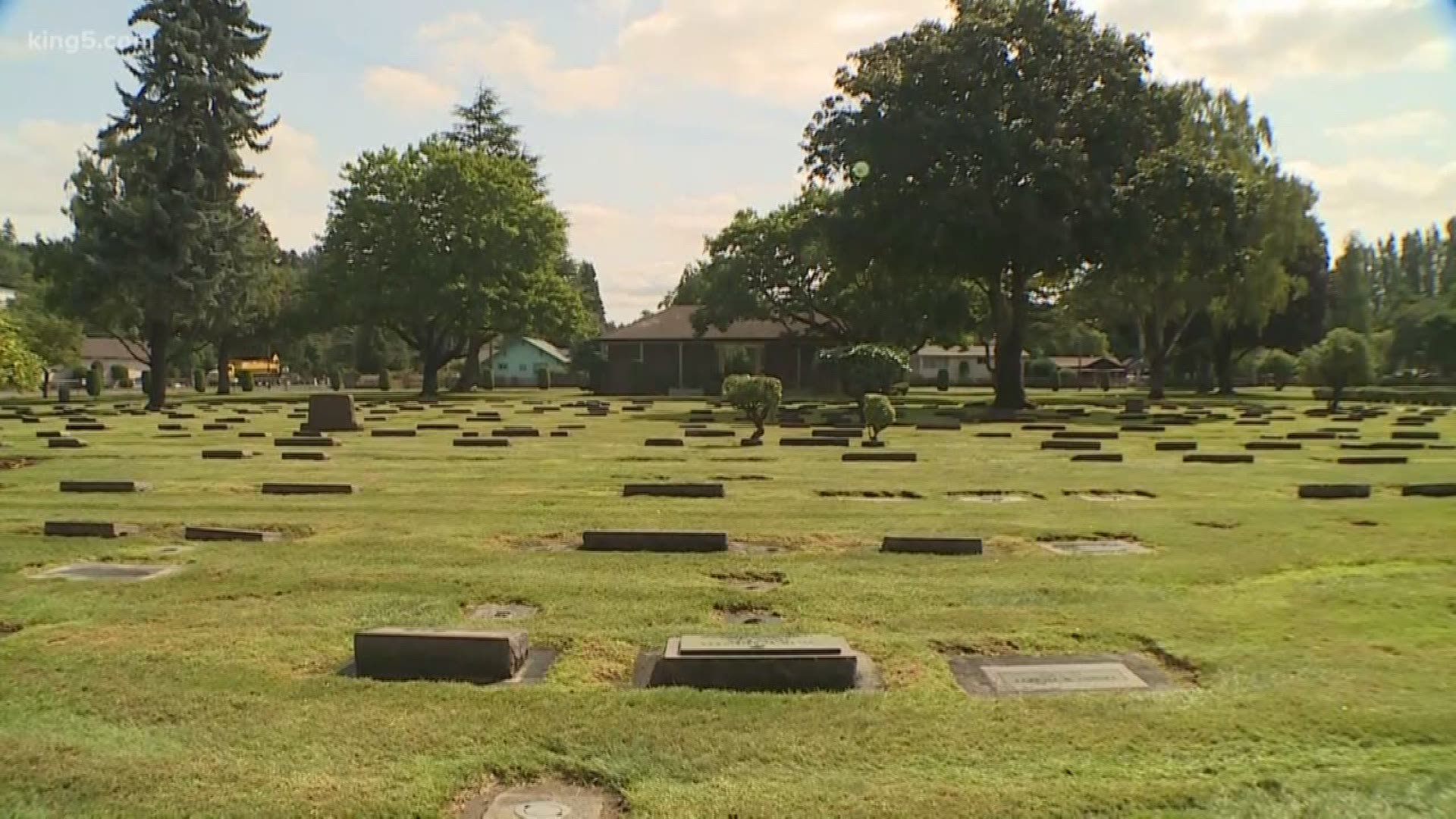 Cremation trends helping clear up land space for burials.