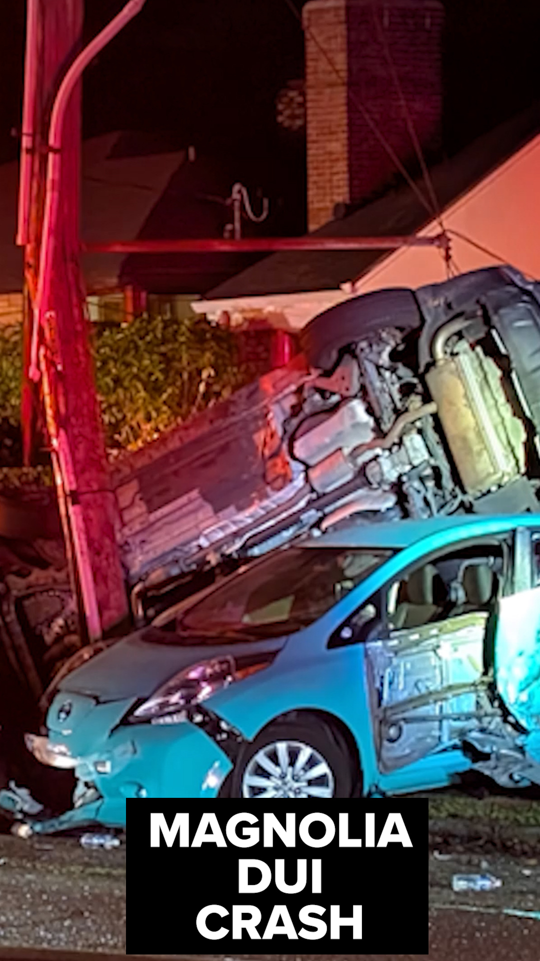 Intoxicated driver crashes into a power pole | king5.com