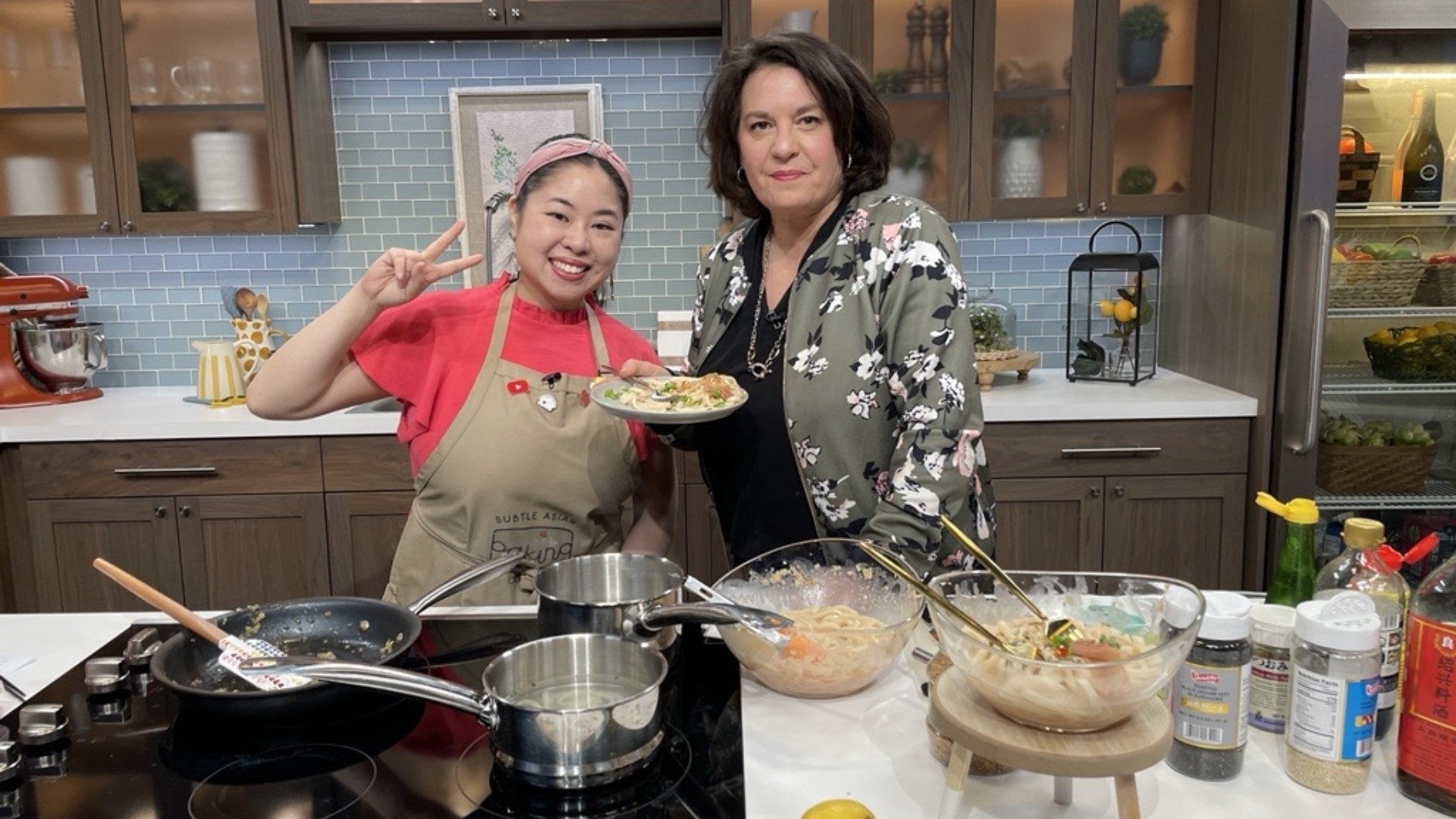 Kat Lieu (Subtle Asian Baking), author of "Modern Asian Baking at Home," joined the show to share a recipe from her upcoming savory cookbook. #newdaynw