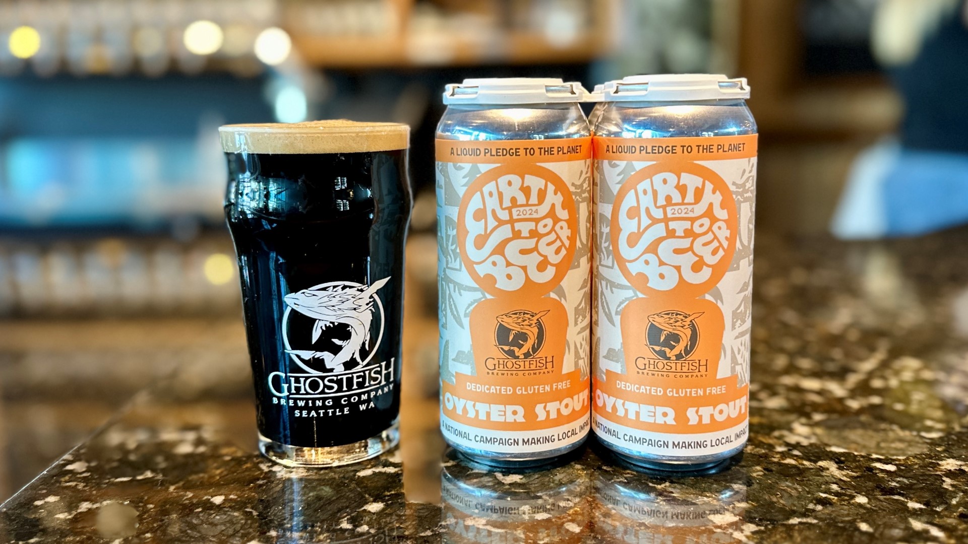 Ghostfish Brewing created a limited-edition Oyster Stout to raise money for the Puget Sound Restoration Fund. #k5evening