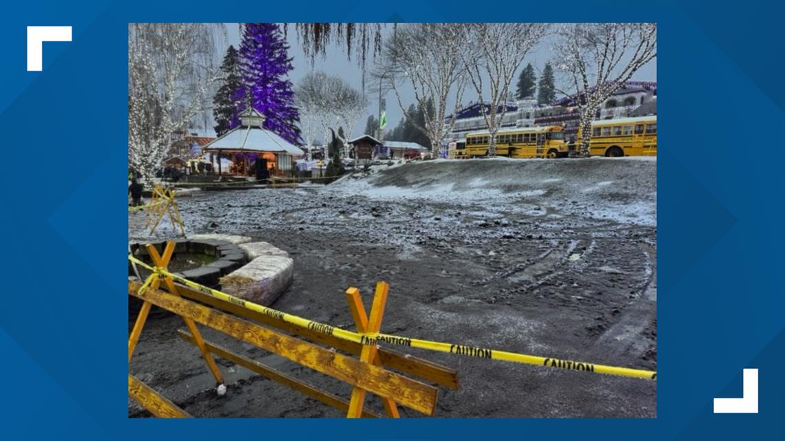 Heartbreaking Vandalism Hits Leavenworths Front Street Park Before Christmas