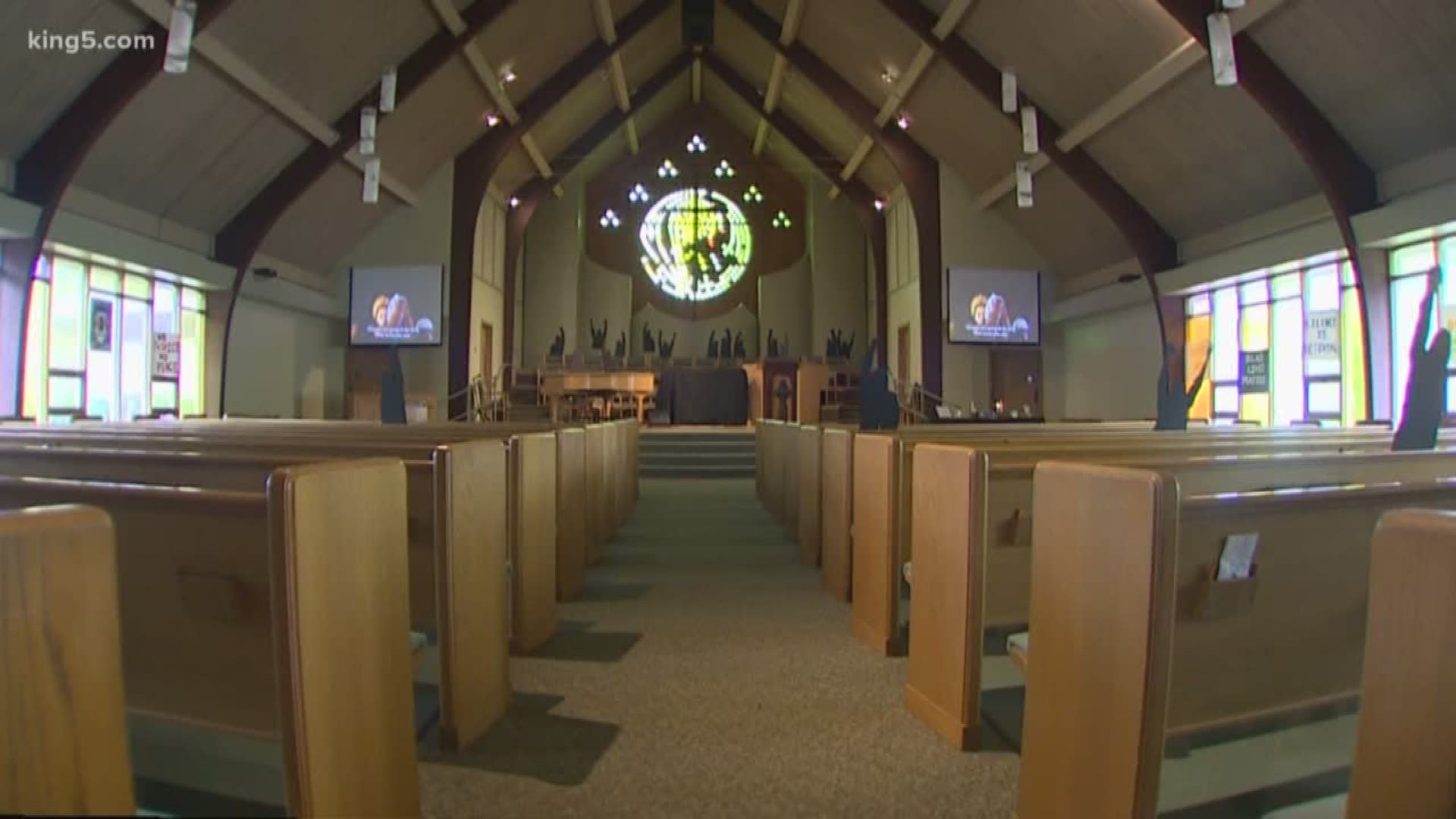 A Burien church is taking a bold step and exploring issues around racism. They've opened their doors to the entire community for an interactive exhibit that traces our country's history back to slavery. KING 5's Amy Moreno reports.