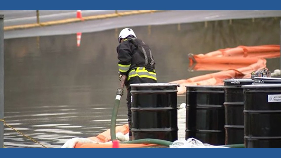 EPA monitoring air quality at flooded Auburn gas station – KING5.com