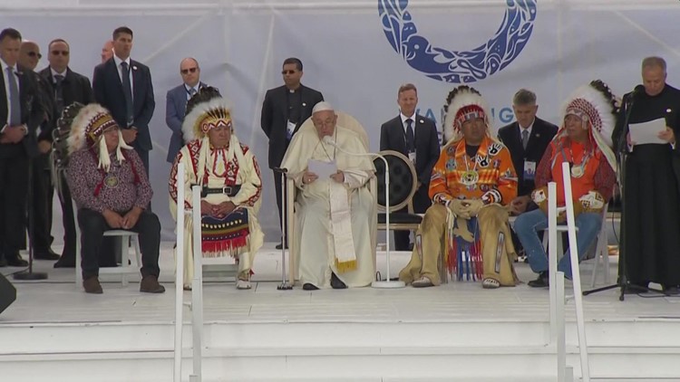Pope apologizes for 'catastrophic' residential school policy in Canada