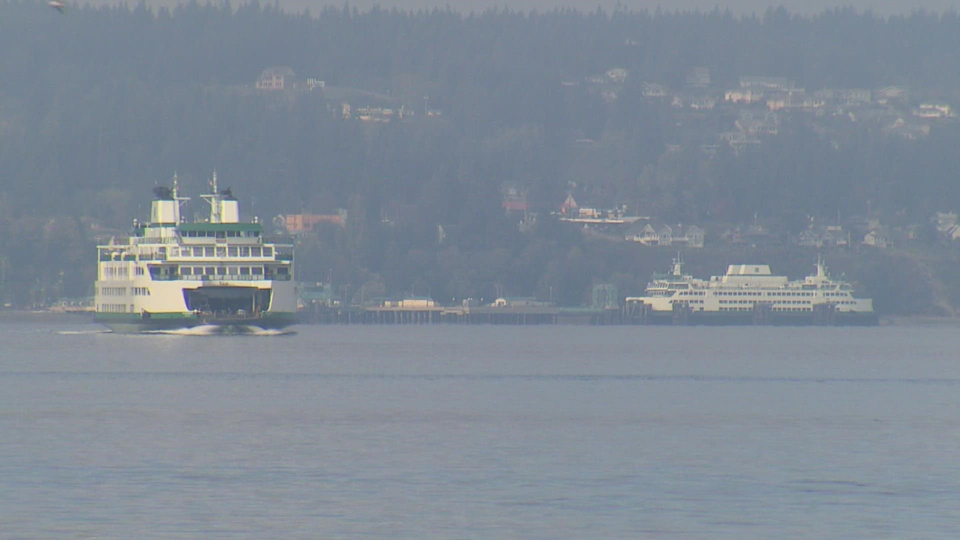 About 170 ferry crossings were canceled system-wide Friday, and it comes after days of disruptions for Washington State Ferries.