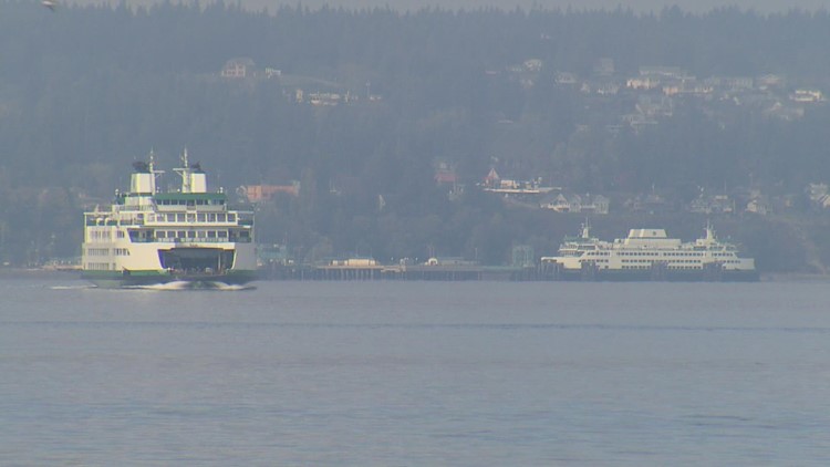 Washington sees more than 20,000 fewer ferry sailings in 2021 than pre-pandemic