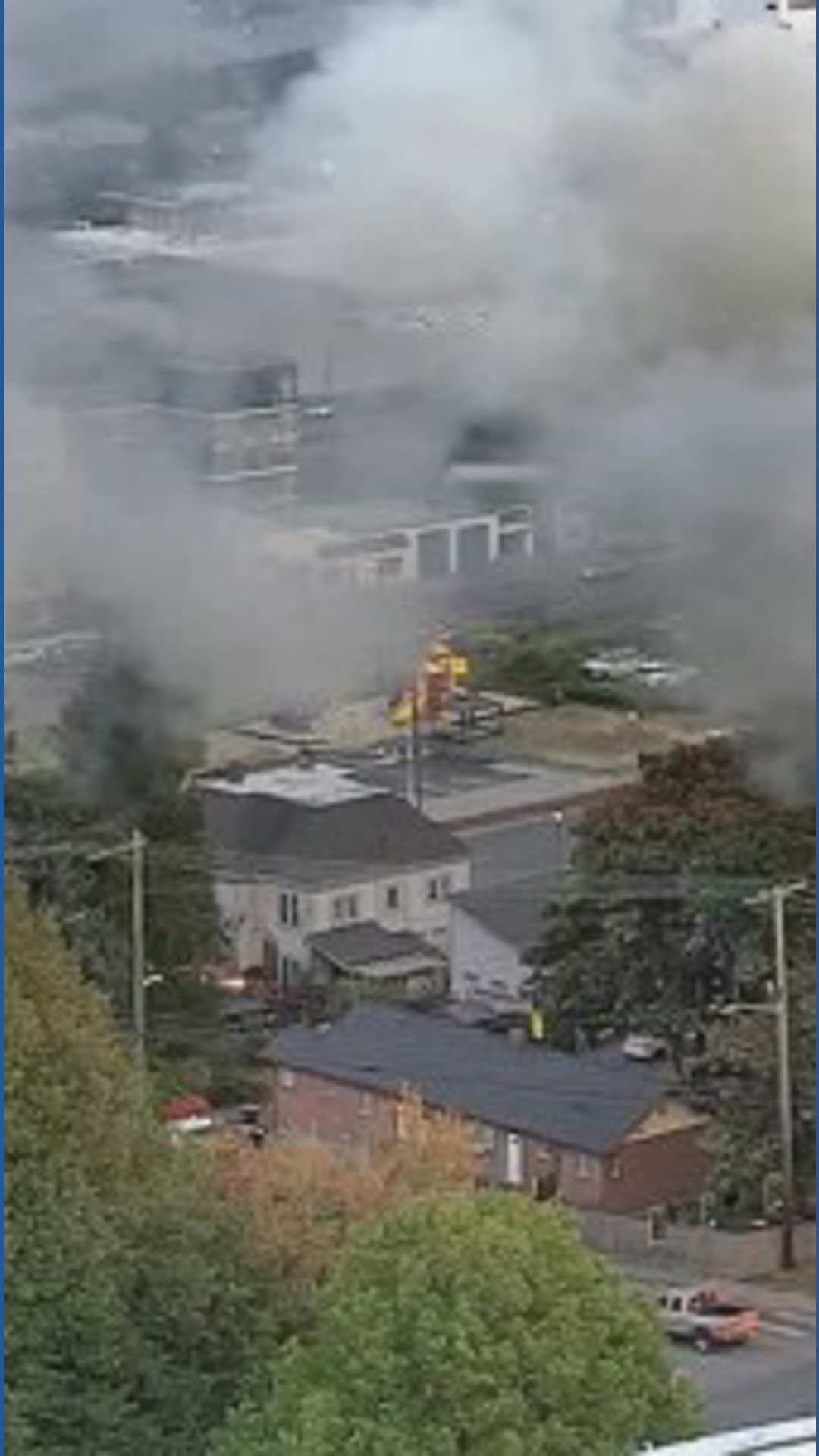 No confirmed victims after fire burns 2-story home in Tacoma | king5.com