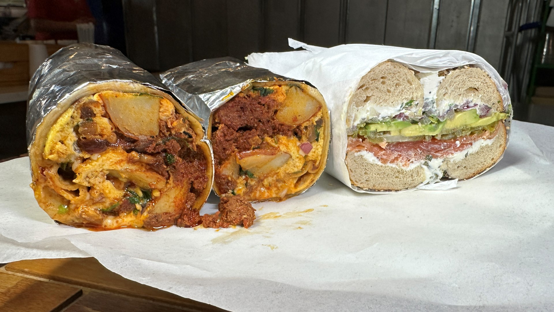 Seattle breakfast spot has cult following for bagels and burritos