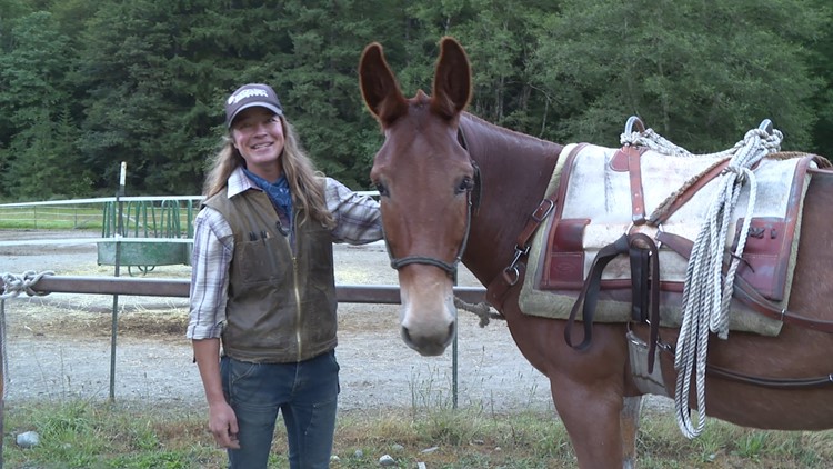 These four-legged employees help make Olympic National Park a better place