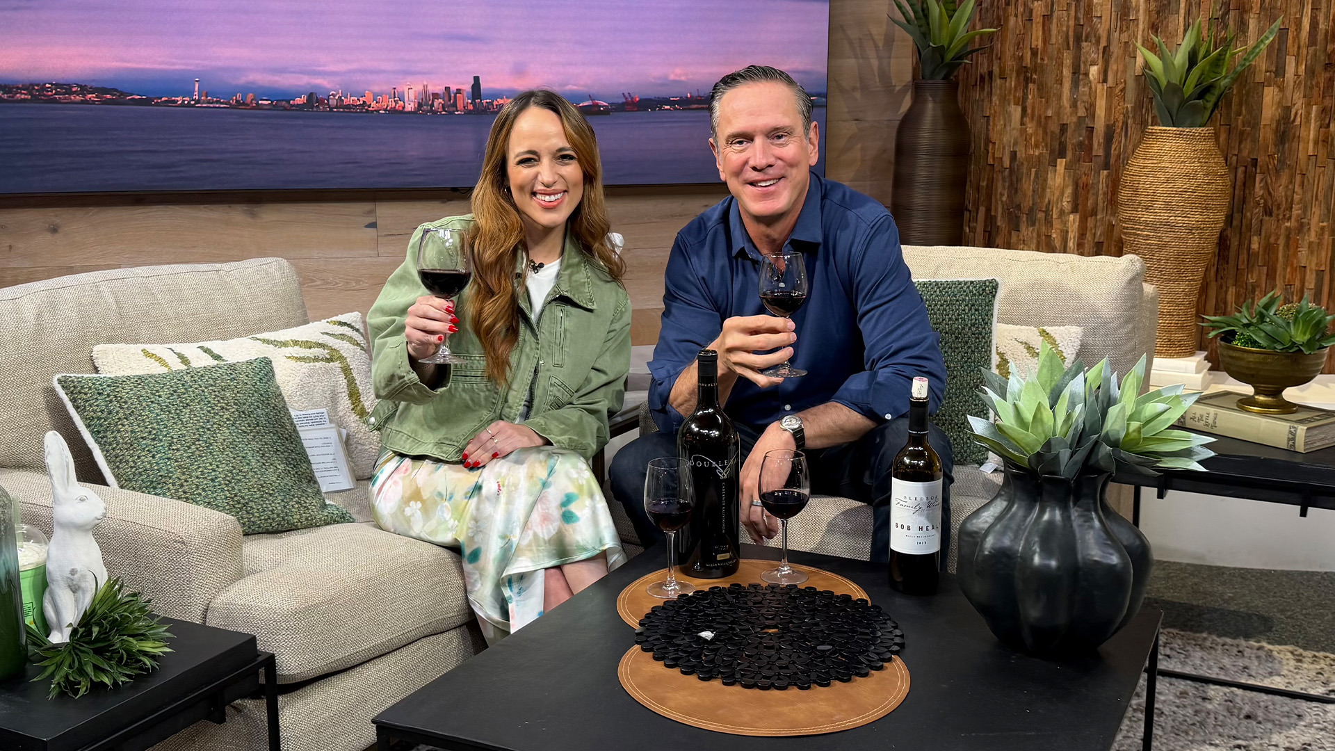 Drew Bledsoe helps kick off major wine event - New Day NW | king5.com