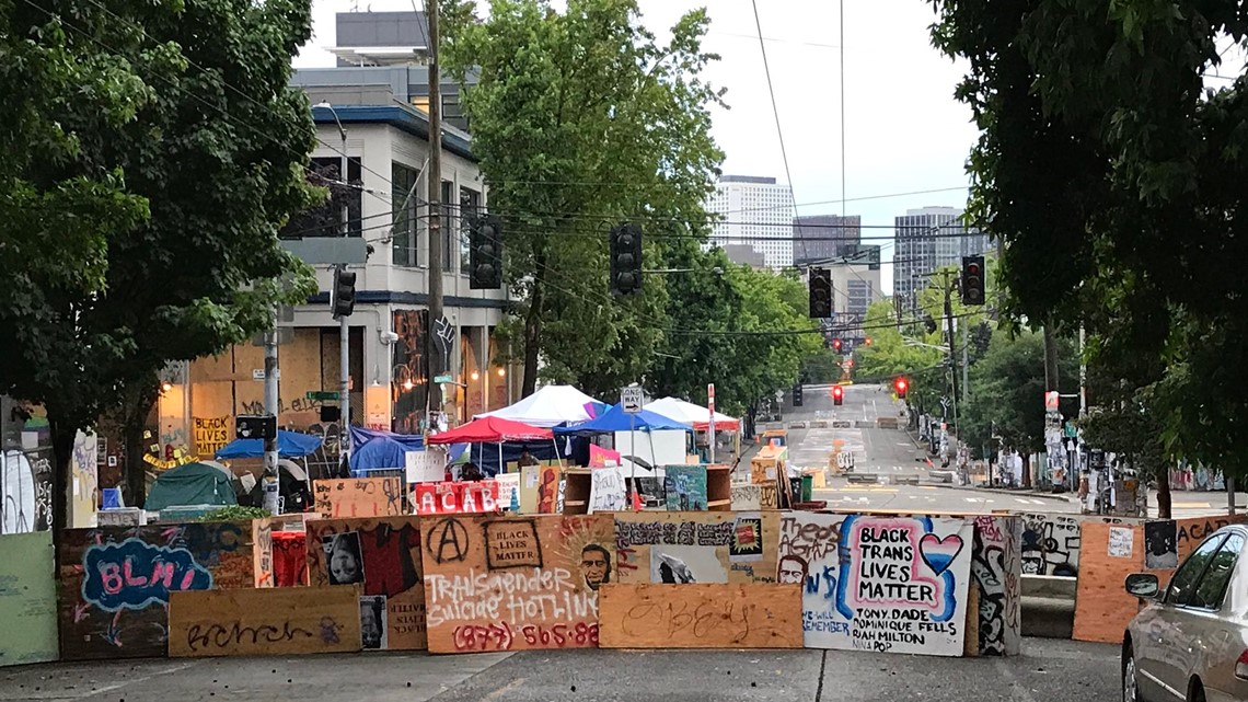 Barriers In Seattles Chop Zone Remain After City Talked Of Dismantling It Sunday 5230