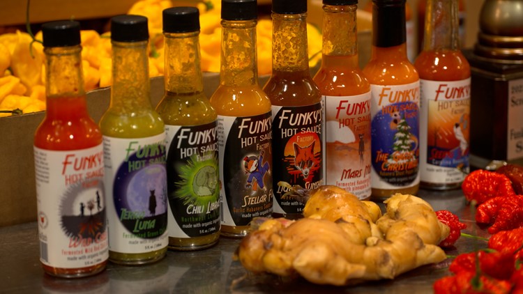 The company in Bellingham that makes award-winning hot sauces
