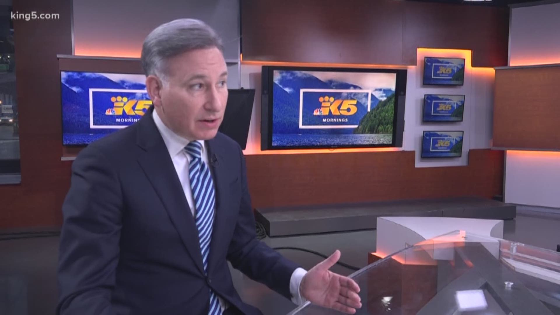 King County Executive Dow Constantine talks about a renewal of a parks levy, latest issue with buses in downtown Seattle, and a potential run for governor.