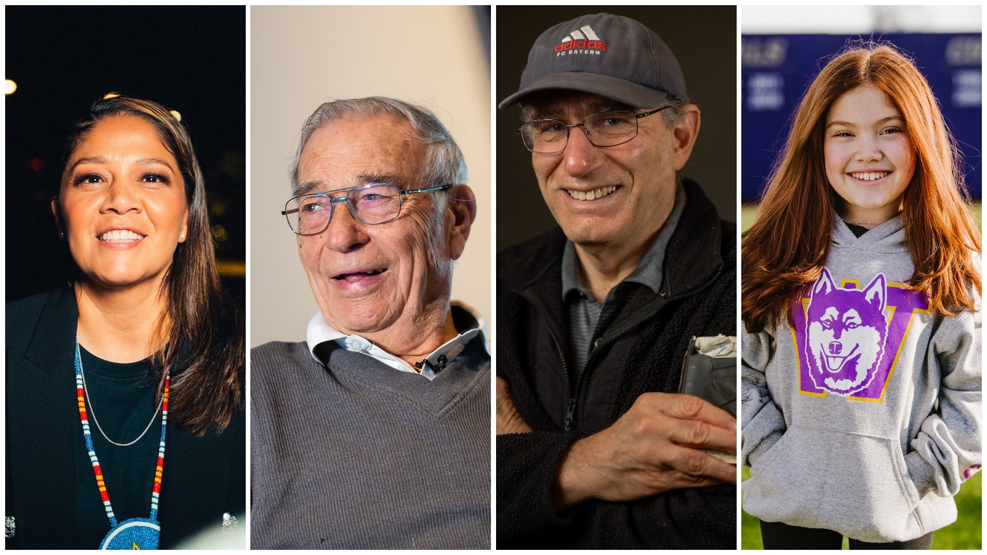 Honorees include ice hockey great Guyle Fielder, retired Seattle Times columnist Larry Stone, youth softball enthusiast Olivia Vitello and the nonprofit Rise Above.