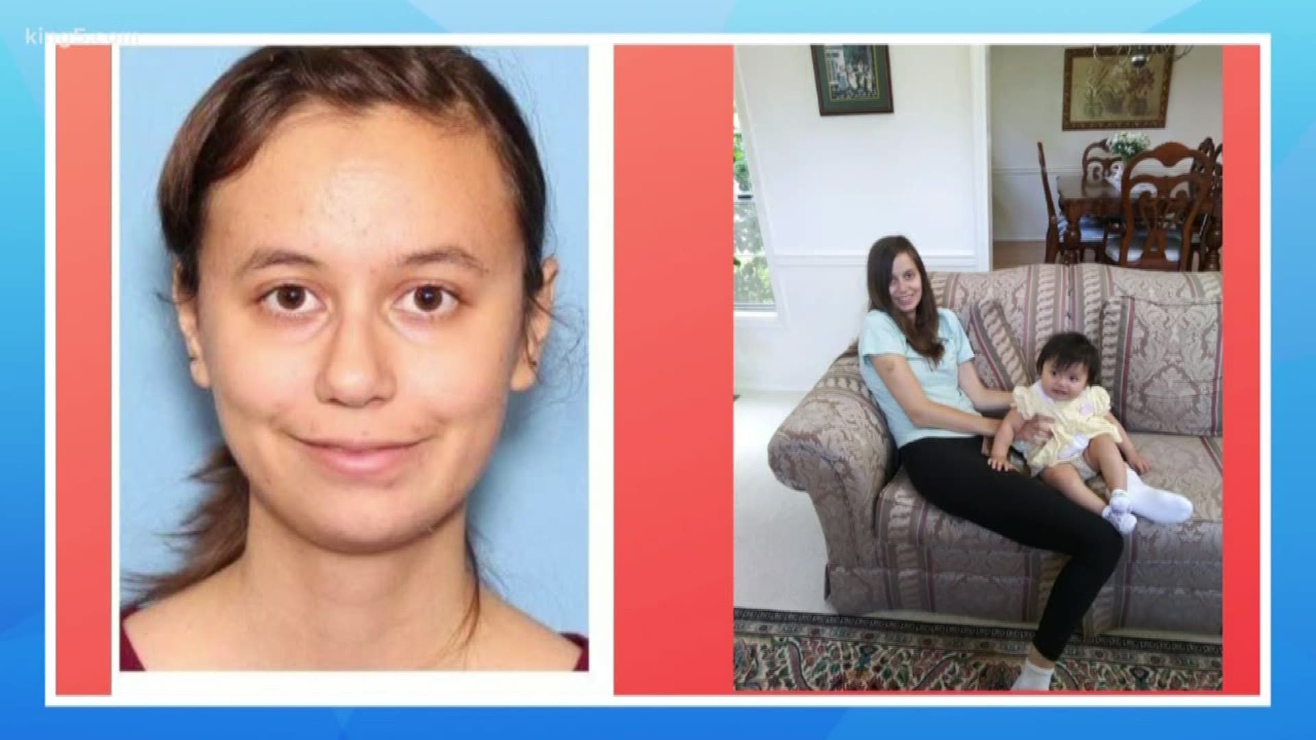 Gabriella Harkness and her daughter went missing from their Mill Creek home on Monday.  They have now been found safe in California.