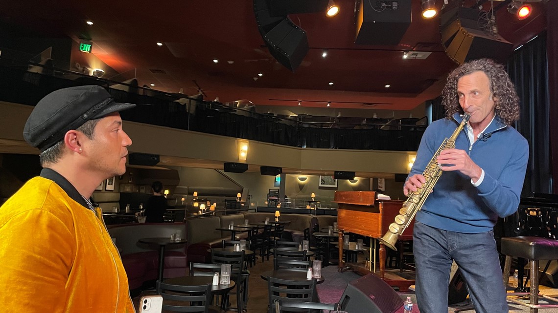 Seattle’s Kenny G shares his Centrum experience with Jose Cedeno