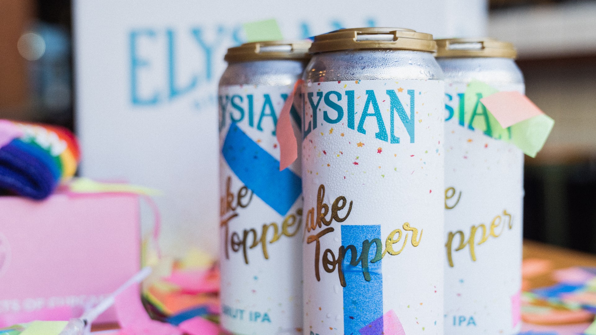 Elysian Brewing's Pride boxes are a fun way to celebrate Pride at home! Sponsored by Elysian Brewing.