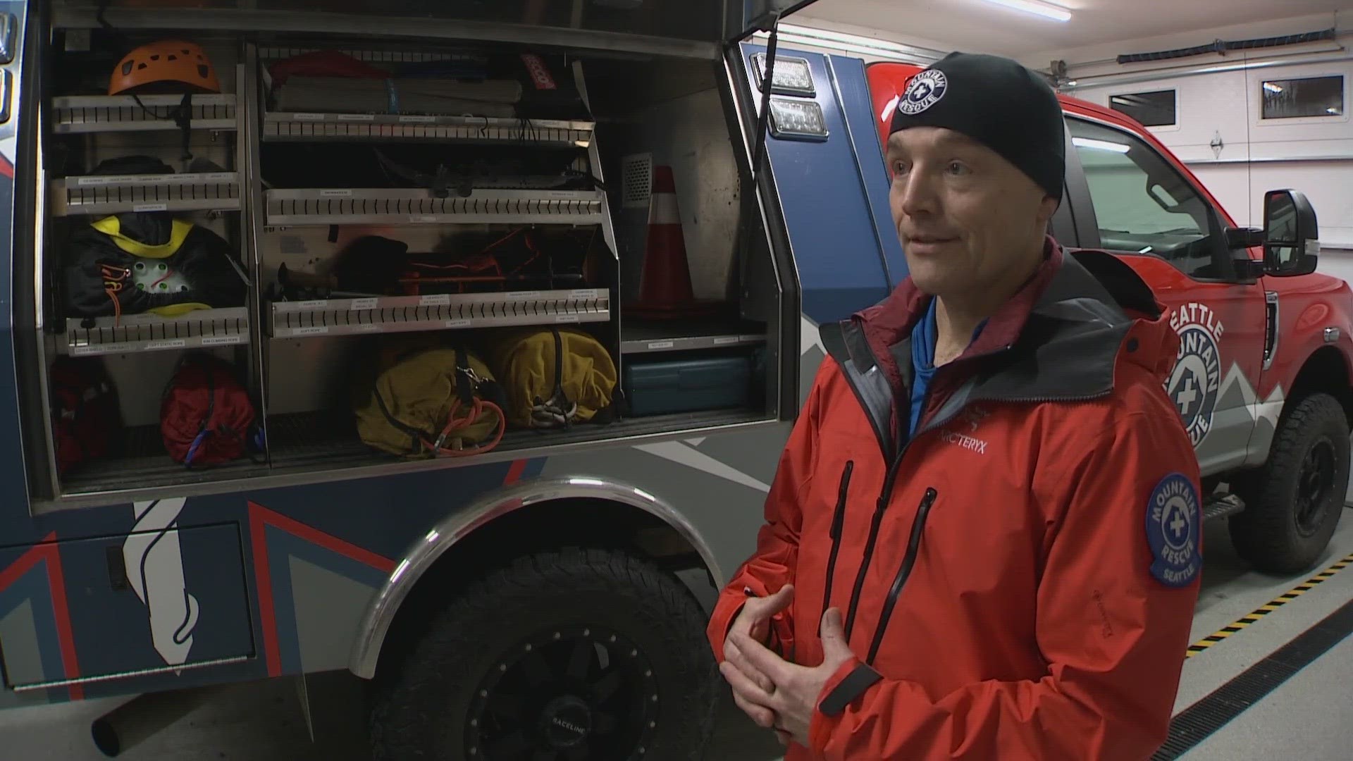 "If you're going out in those in the colder temperatures, just, you know, be prepared," said the president of the Seattle Mountain Rescue.