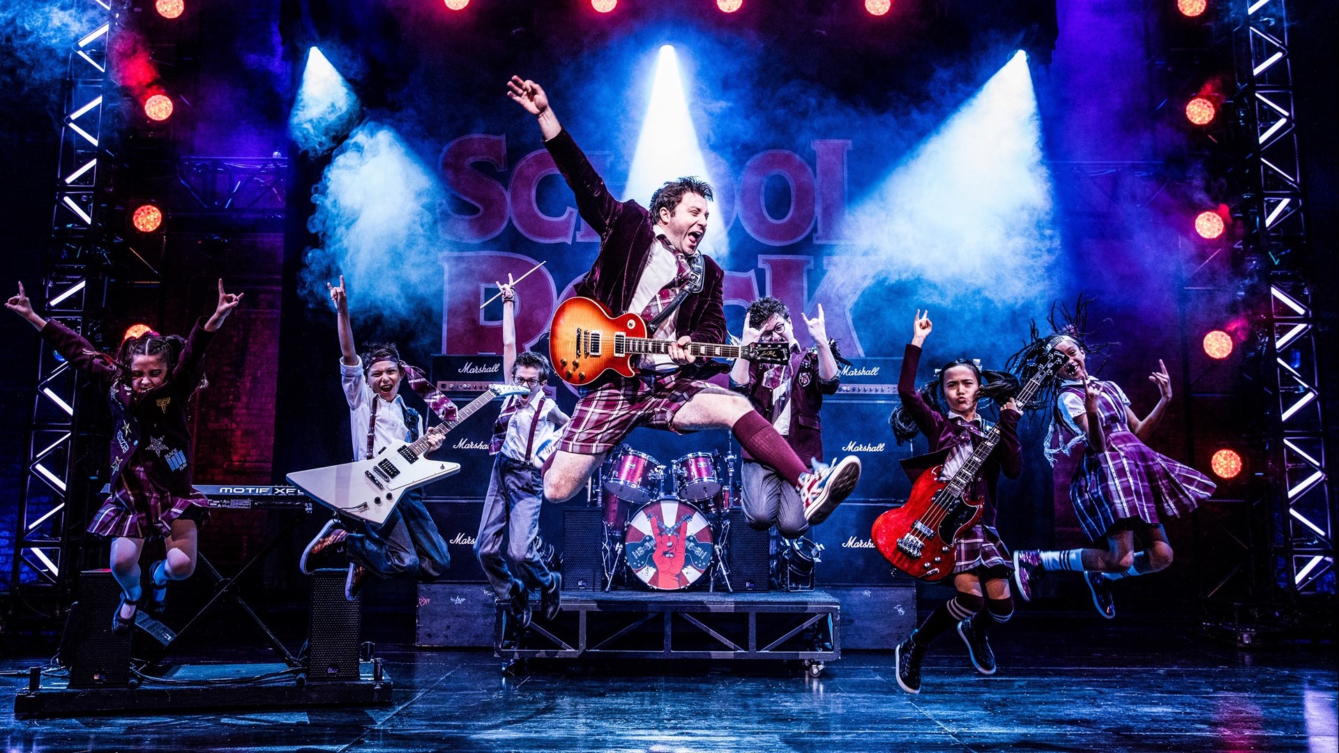 school of rock the musical script