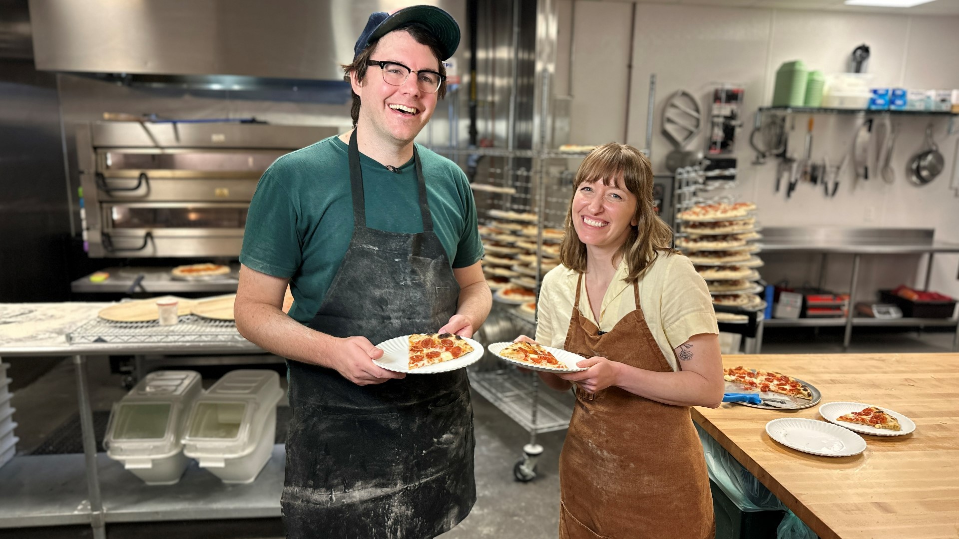 Good Luck Bread is run by a husband and wife team who are proving frozen pizza can be a premium dinner option. #k5evening