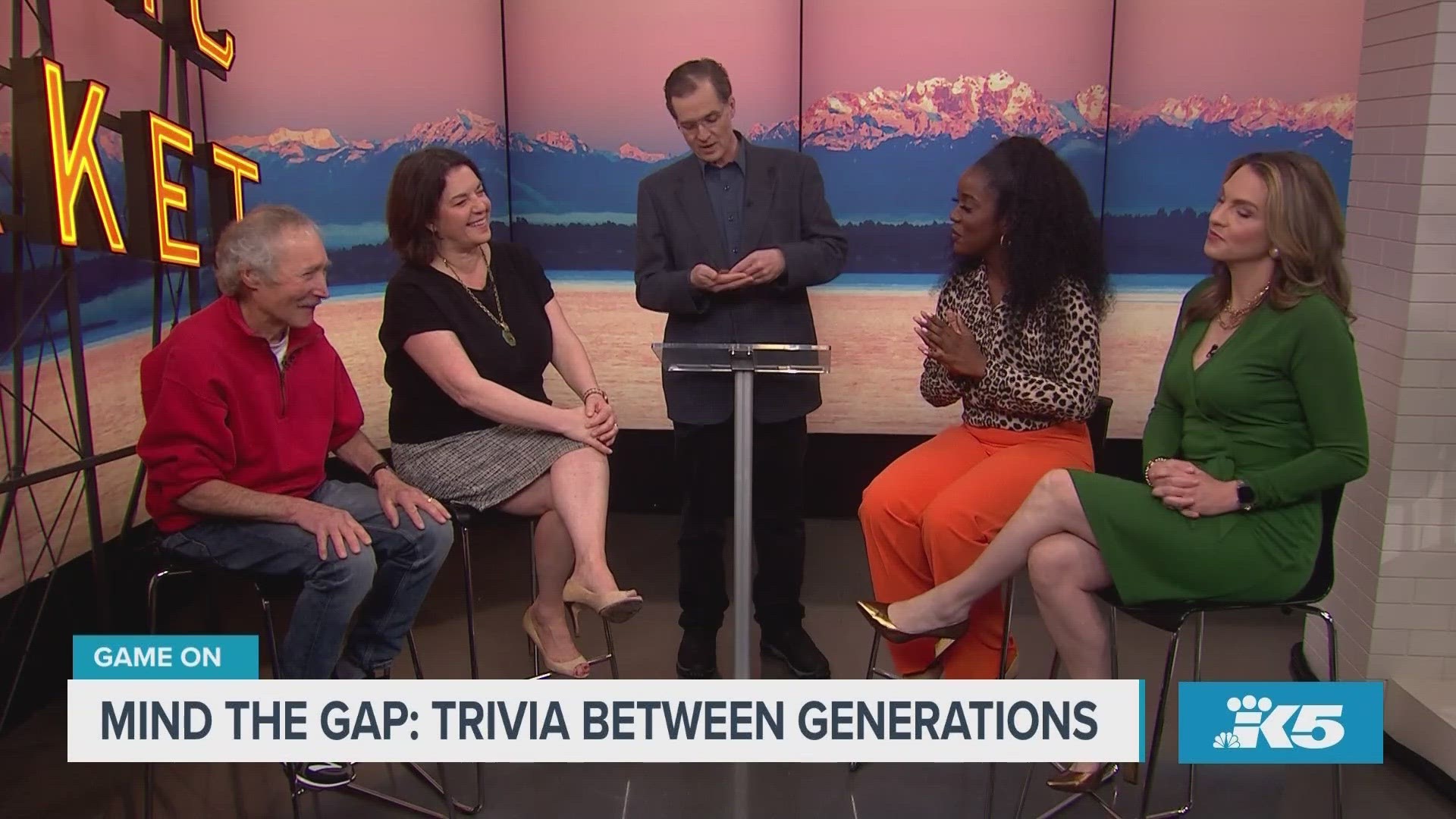 The New Day team puts their generational knowledge to the test with Mind the Gap.