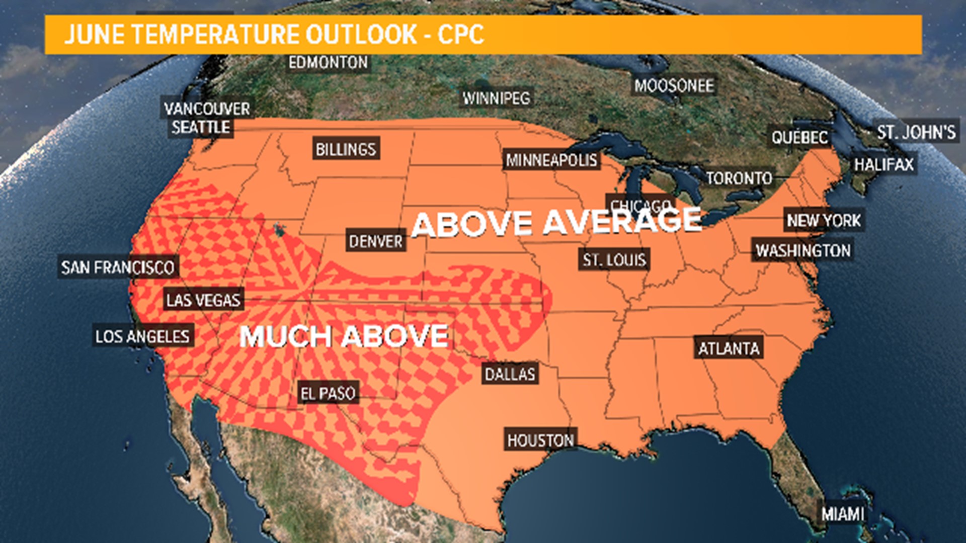 After warmest May on record, June looking drier, warmer than average ...