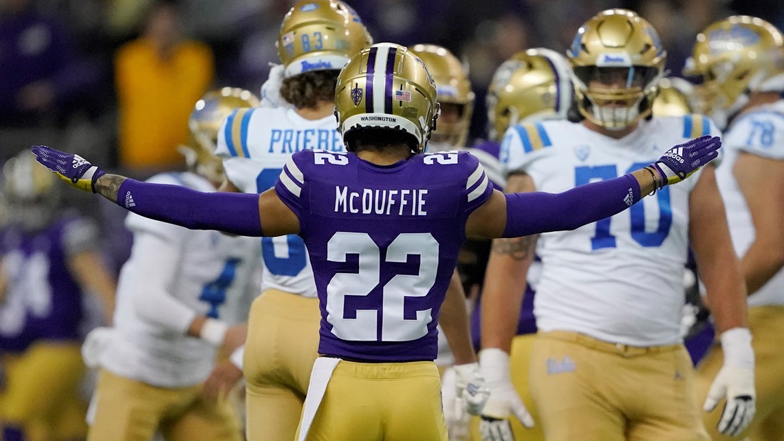 Chiefs Draft Trent McDuffie From Washington At #21 Pick After TRADE With  Patriots In 2022 NFL Draft 