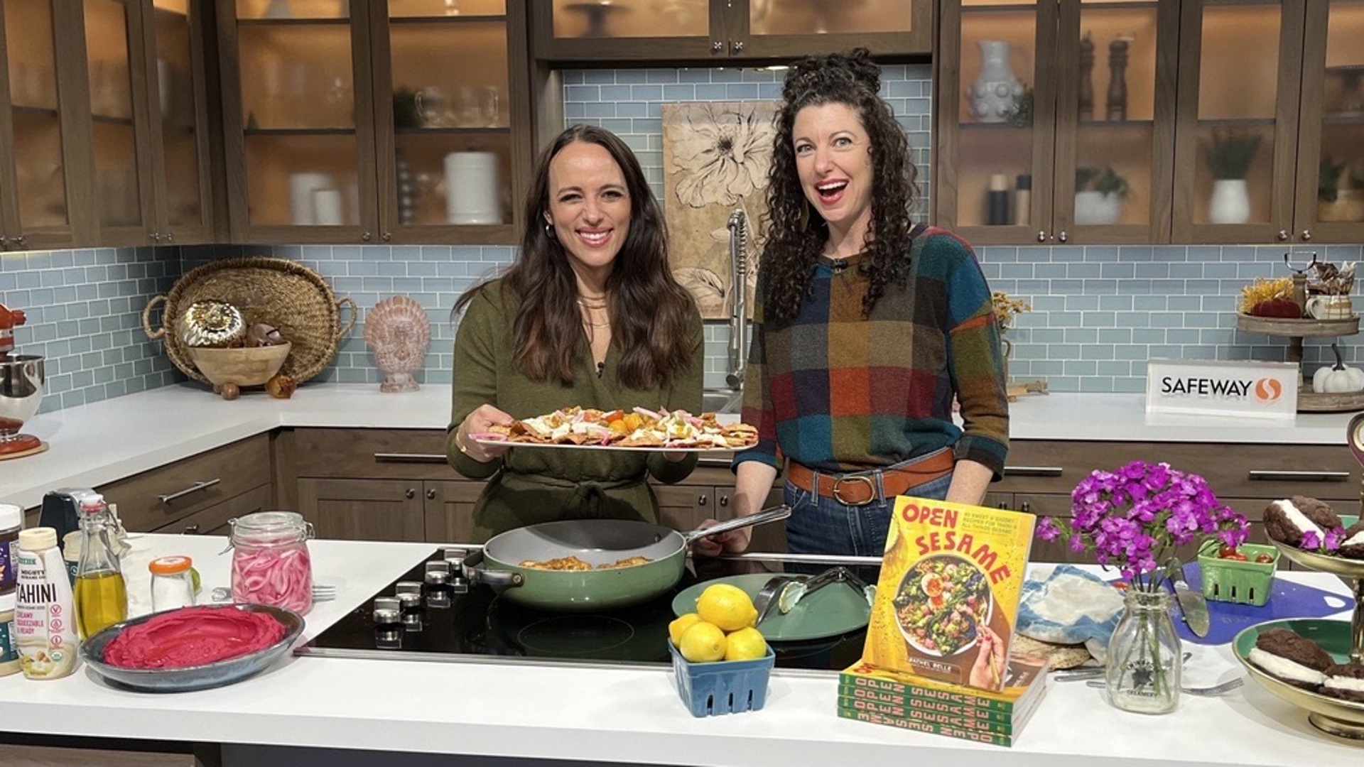 Belle's debut cookbook "Open Sesame" is out now. #newdaynw