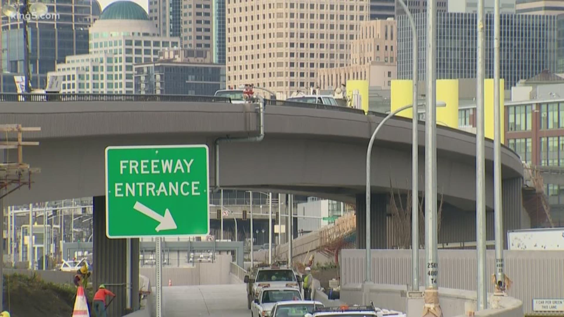 This weekend is the grand opening celebration for the new tunnel and then Monday morning by 5 a.m. It will be open for business! KING 5's Glenn Farley and Kaci Aitchison report.