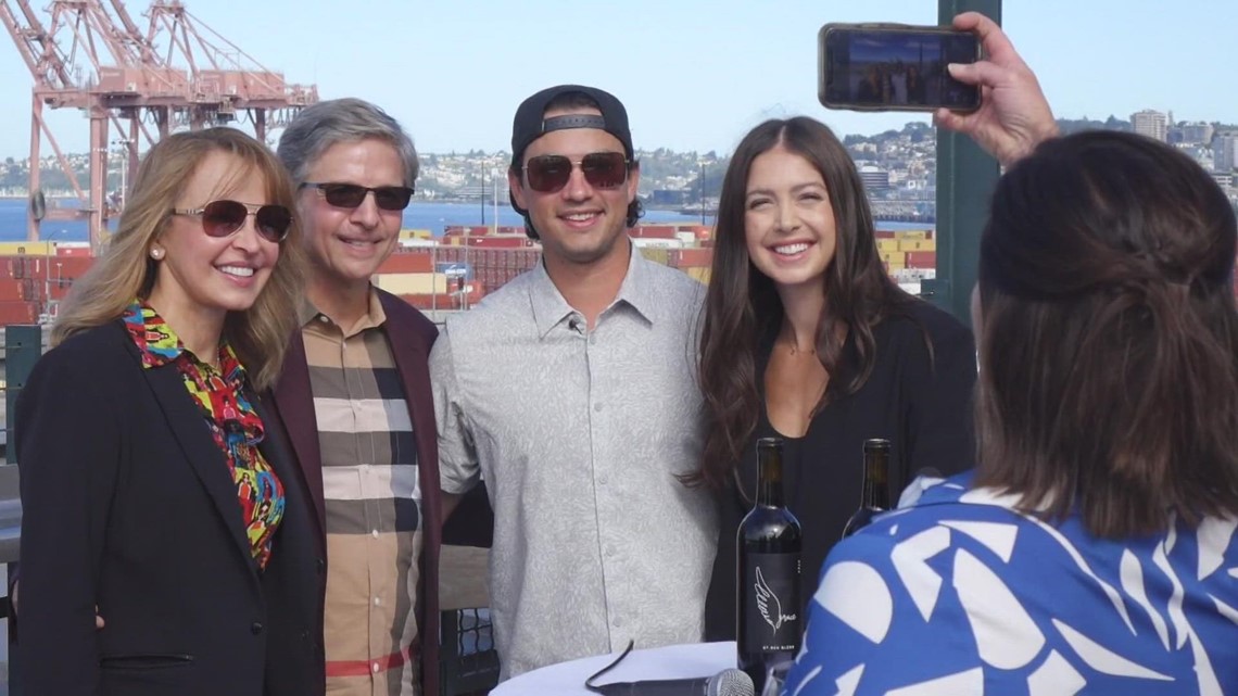 Mariners pitcher Marco Gonzales and wife Monica launch peanut butter drive  for Washington kids