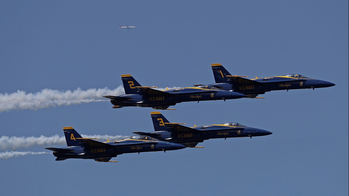 I-90 Floating Bridge To Remain Open During Blue Angels Performances 