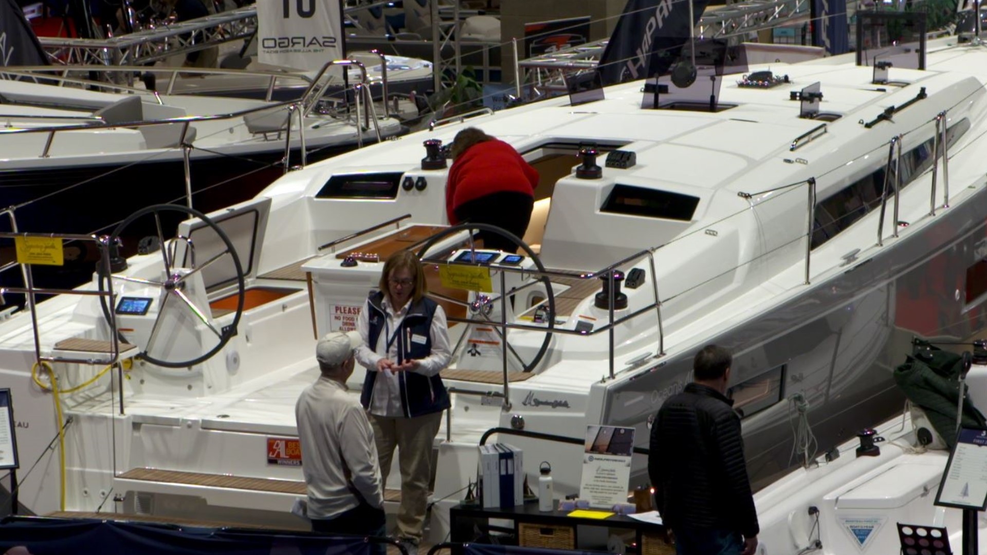 Visitors can explore history, tour new vessels, and race around a pedal boat course through February 10. #k5evening