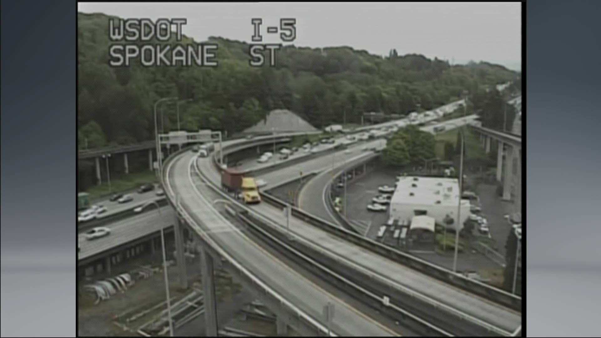 Repaving of some sections of I-5 S between I-90 and Spokane St. begins Monday. The work is expected to last until July.
