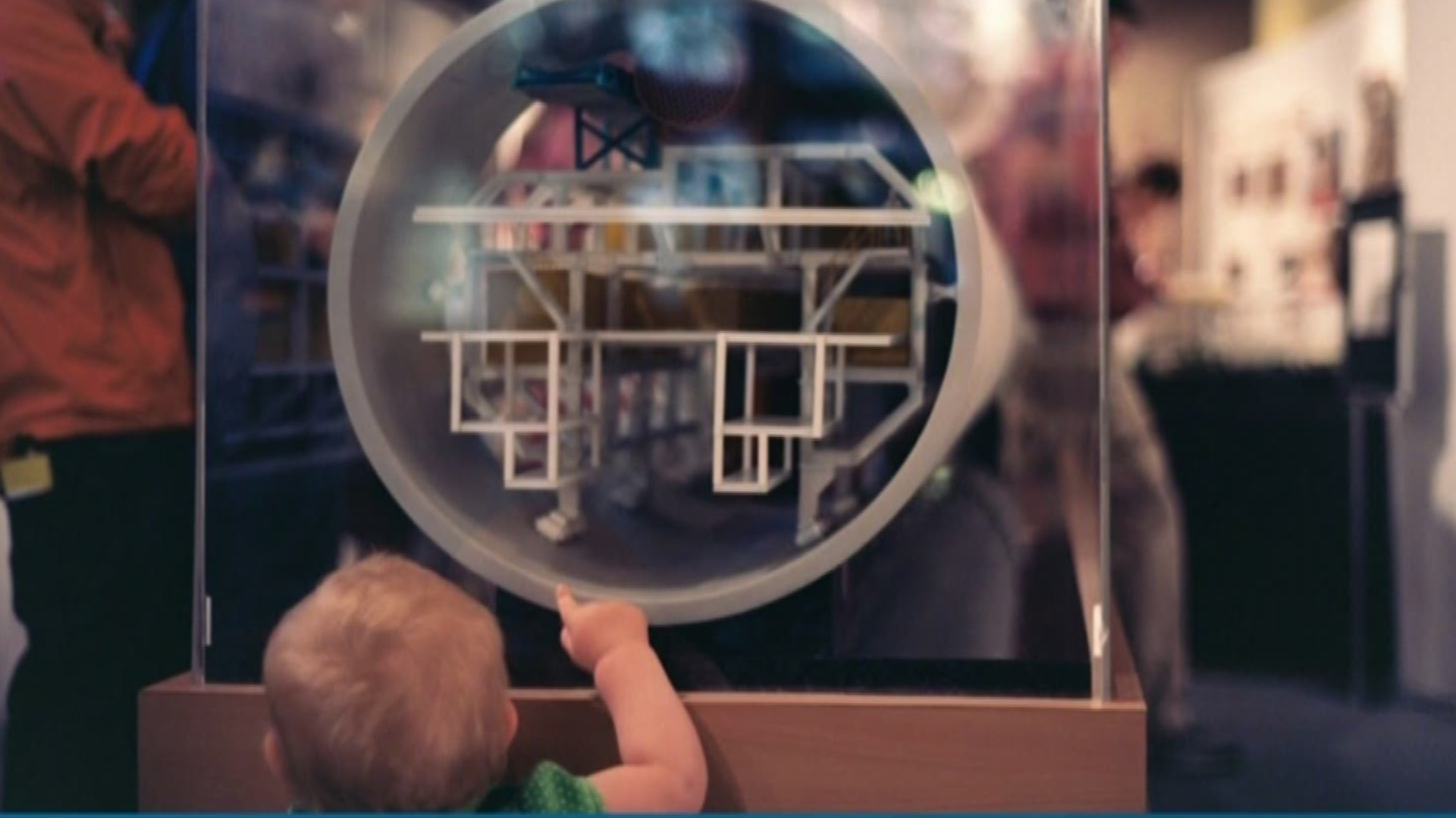 Seven-year-old Sally is sort of a living mile marker for the project. She was there, as a baby, when a baby model of Bertha the tunnel-boring machine was unveiled to the public in 2012.