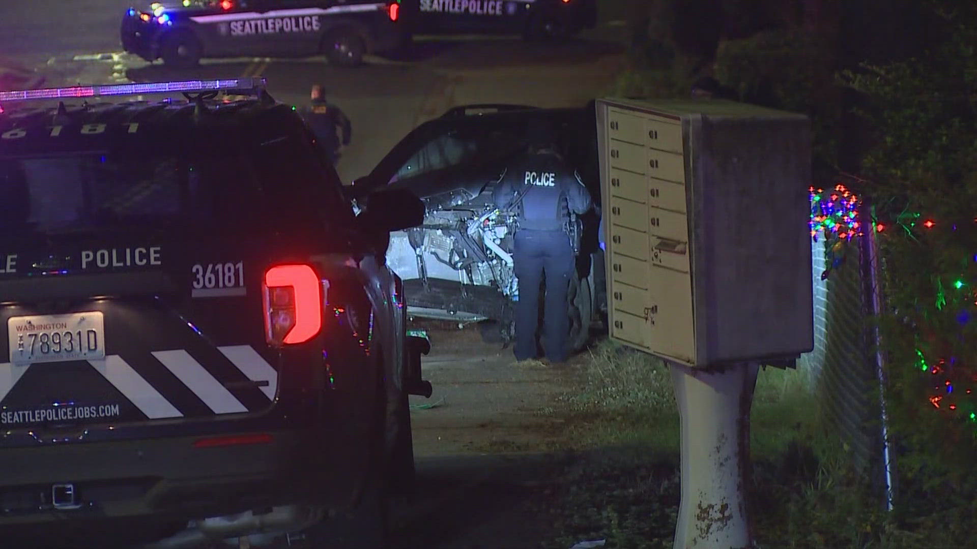 A search involving Seattle police and King County deputies including a helicopter took place in a Burien neighborhood