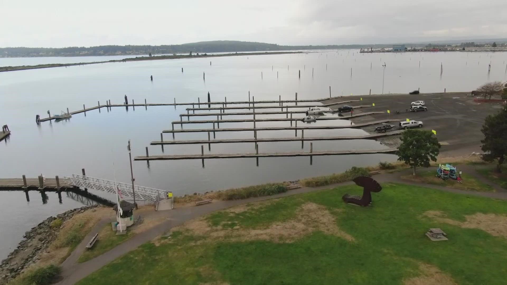 According to the port, the sandbar formed due to storm events that pushed an unprecedented amount of sediment out of the mouth of the Snohomish River.