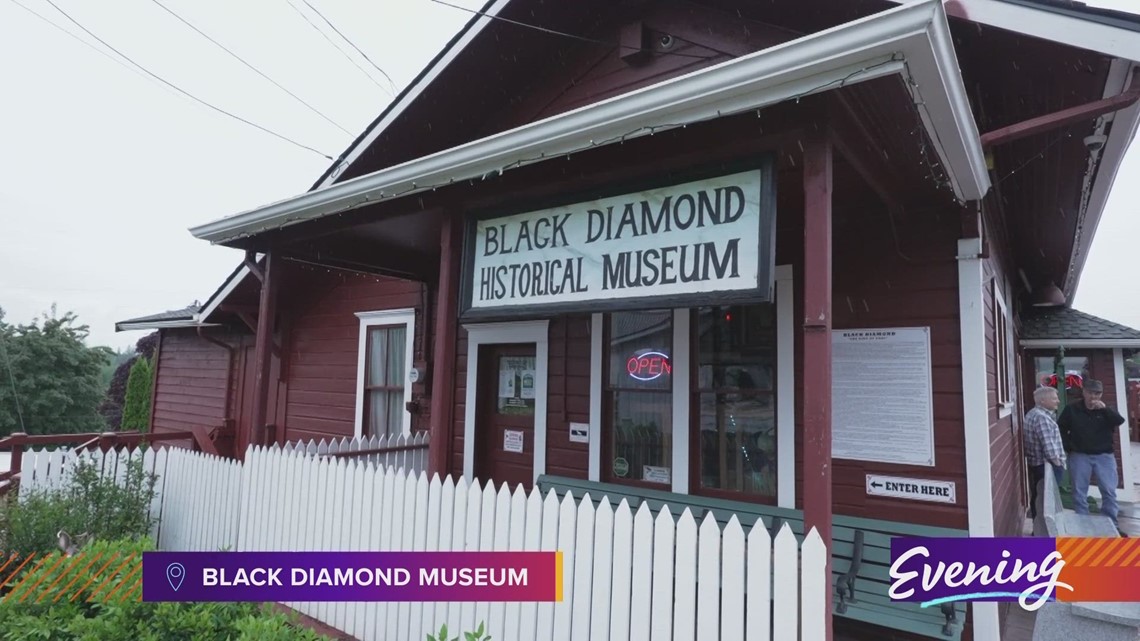 Black Diamond Museum is your first stop to a journey to the past