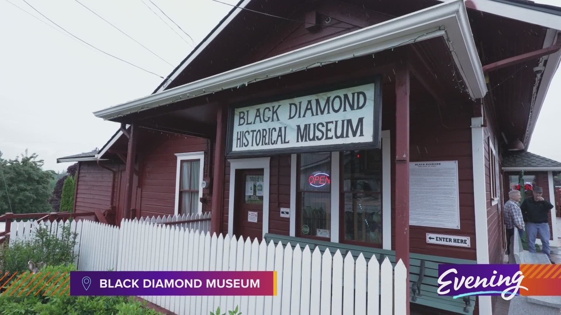 The Black Diamond Museum tells the story of the King County mining town's spectacular transformation. #king5evening