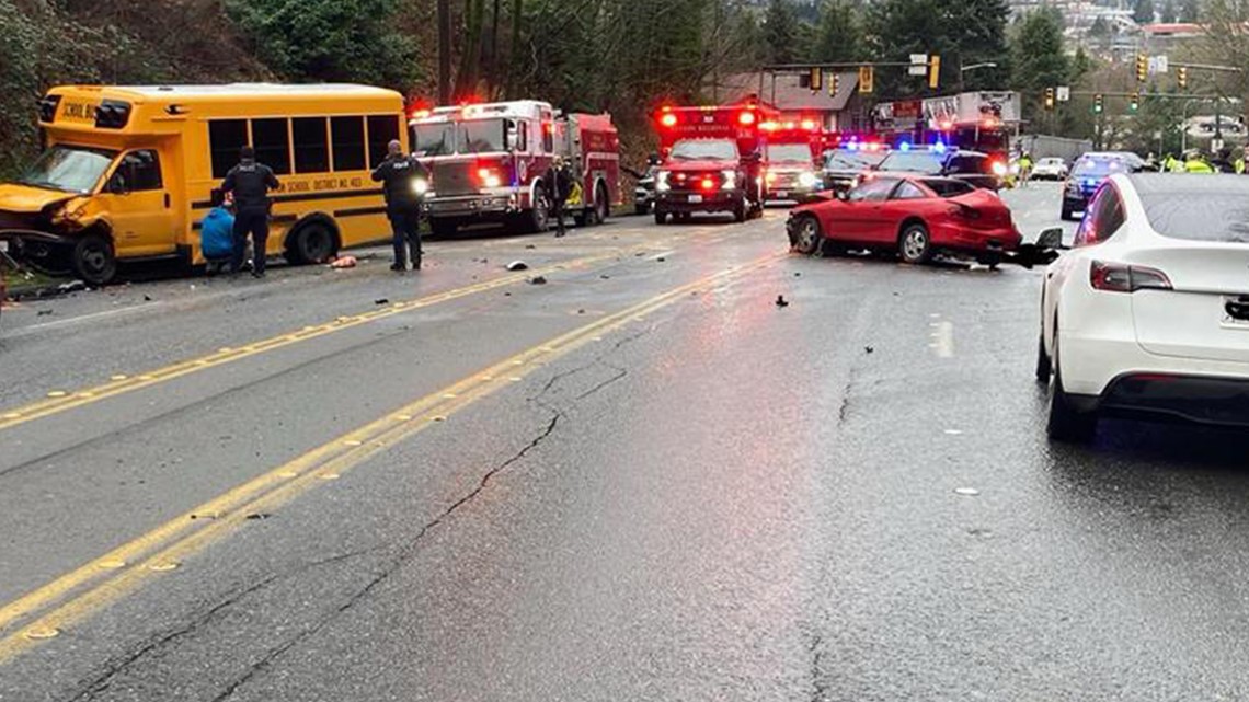 Driver of vehicle arrested for DUI after crashing into school bus in ...