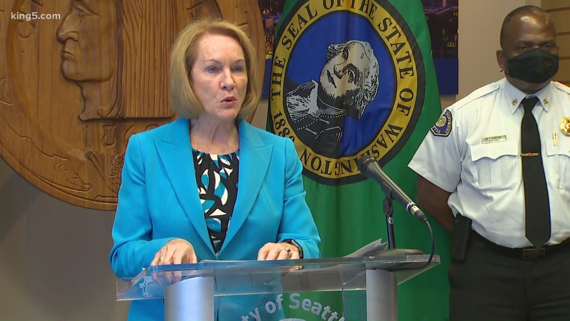 Seattle Mayor Jenny Durkan is blasting the city council's plan to cut the police department’s budget by 50% and instead proposed transferring some police functions.