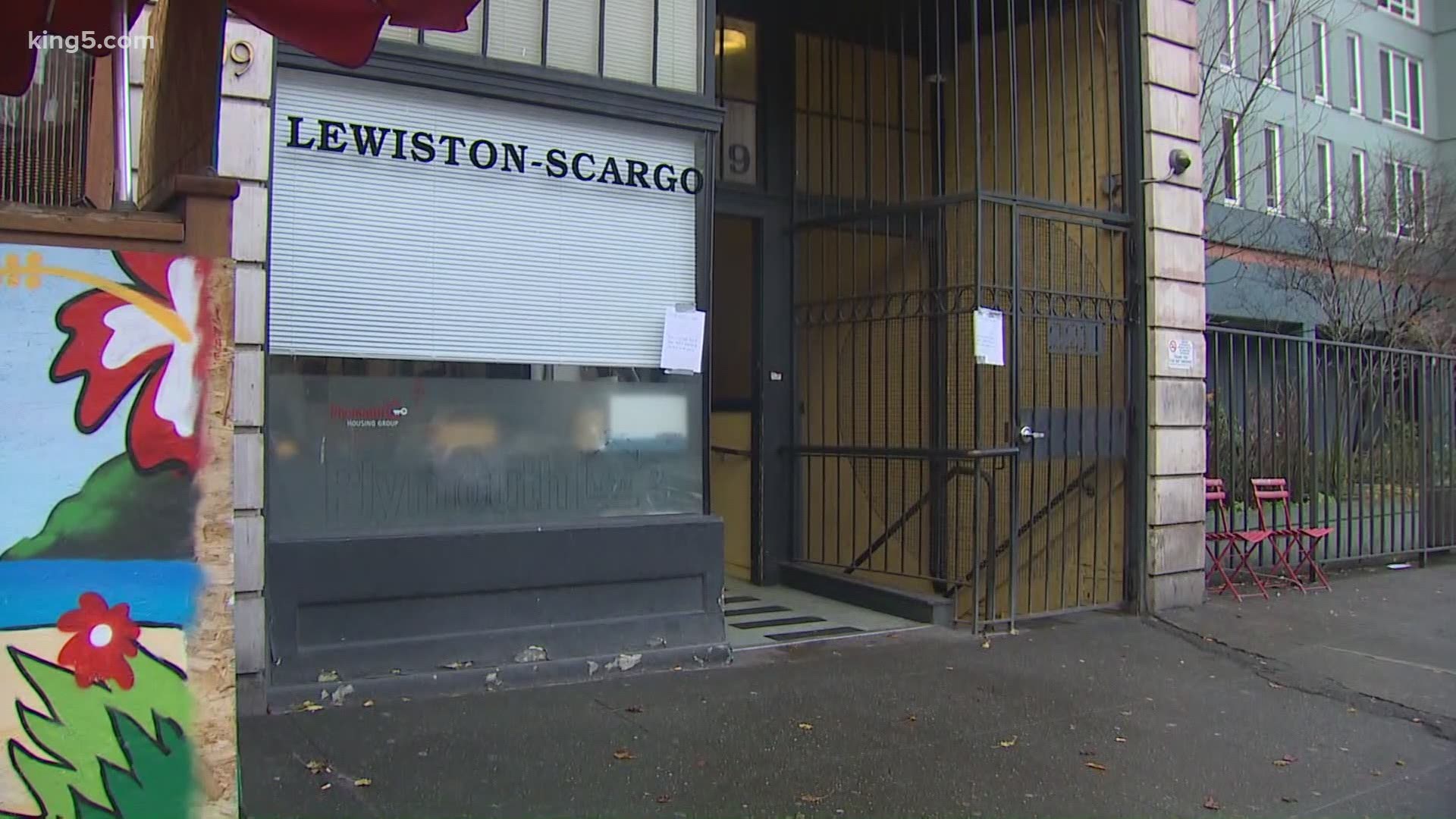 A woman died after she was stabbed in a building in downtown Seattle on Monday.