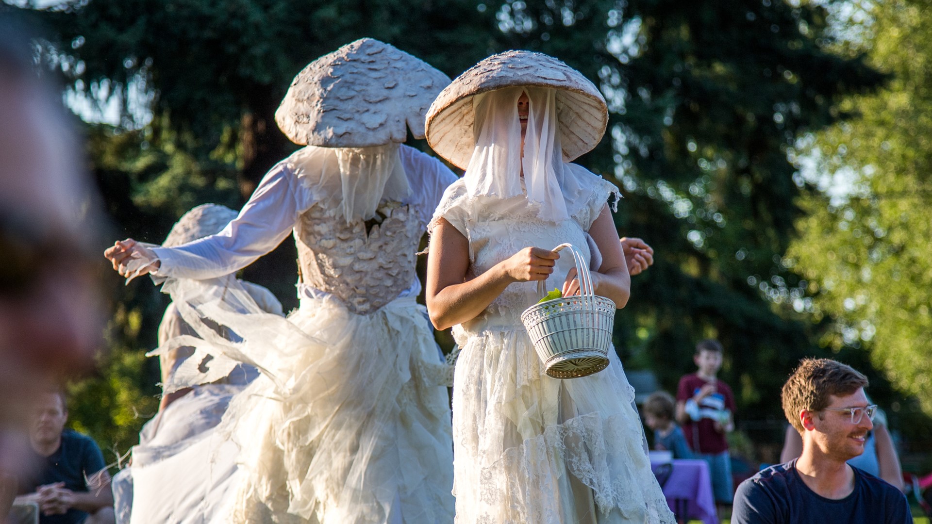 Watch a giant puppet show in Olympia