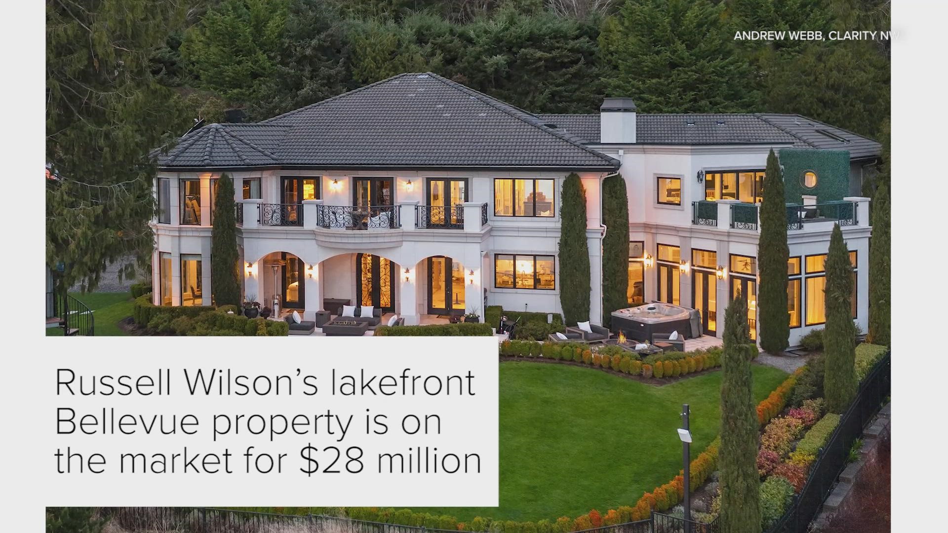 If you plan on keeping up with the Wilsons, it'll cost you. Their Bellevue estate just hit the market for $28 million with an adjacent lot going for $8 million